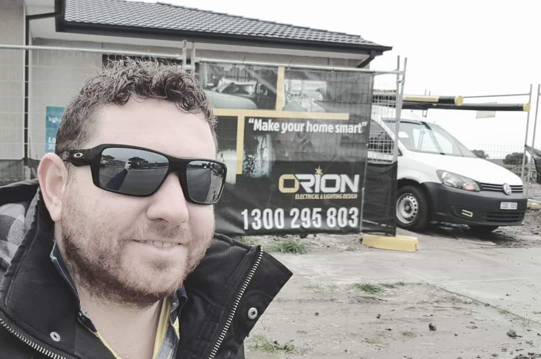 Karam from Orion Electrical on site